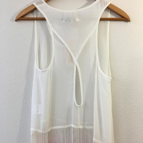 LF NAANAA "Festival" Hi-Lo Fringe Tank Top - Picture 11 of 14